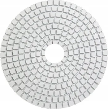 Brusný kotouč DIAMANTOVÝ KOTOUČ PRO BROUŠENÍ SLINUTÉ DLAŽBY, SLINUTÉHO KAMENE, MARMURU A ŽULY 125mm P400