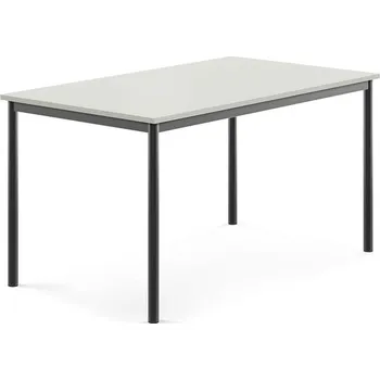 Zahradní stůl Stůl BORÅS, 1400x800x720 mm, antracitově šedé nohy, HPL deska, šedá