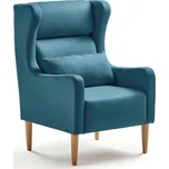 Křeslo LUCKY, potah Medley, mořská modř