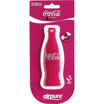 Vůně do auta Coca Cola osvěžovač vzduchu do auta Cherry (lahvička)