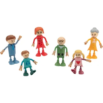 Doplněk pro panenku lupilu® Dřevěný nábytek / Sada panenek (sada panenek)