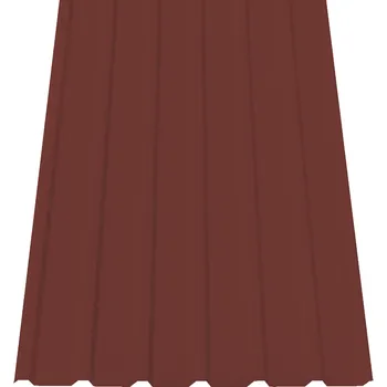 Střecha Satjam Trapezový plech SAT 18 NP Purmat 0,5 višňová RR028