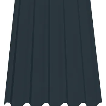 plechová krytina Satjam Trapezový plech SAT 35 polyester 0,63 antracit RAL7016