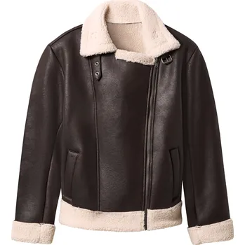 esmara® Dámská bunda "Biker" (hnědá, M(40/42))