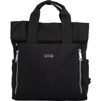 Městský batoh Trendy dámský textilní batoh Coveri Andor, černý