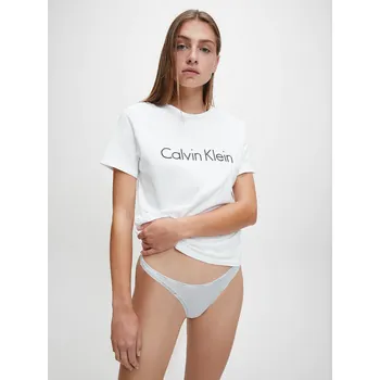 Kalhotky Tanga D3445E-8ZW modrá - Calvin Klein Barva: Modrá, Velikost: XS