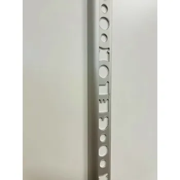 Stavební profil CELOX ukončovací profil oblý otevřený 10mm,AL elox stříbrný 2,5m (40-2101)