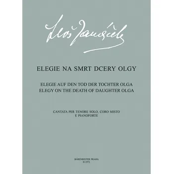 Hudební výchova Elegie na smrt dcery Olgy - Leoš Janáček