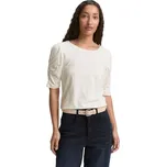 Tom Tailor dámské triko s nařasenými rukávy 1047066 10315 Bílá S
