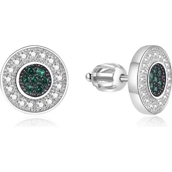 Náušnice AGATO Stříbrné náušnice se zirkony AGUP1570S