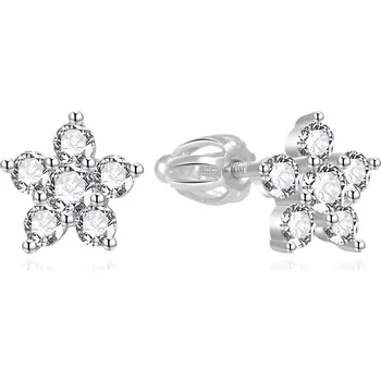 Náušnice AGATO AGT-E097SW Stříbrná