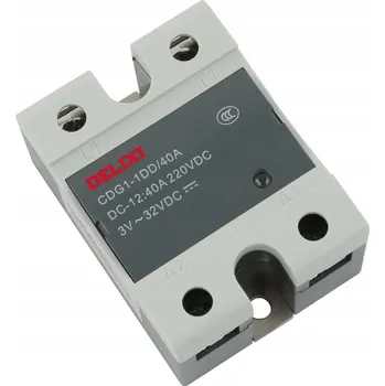 Relé POLOVODIČOVÉ RELÉ DELIXI SSR-10A DC-DC