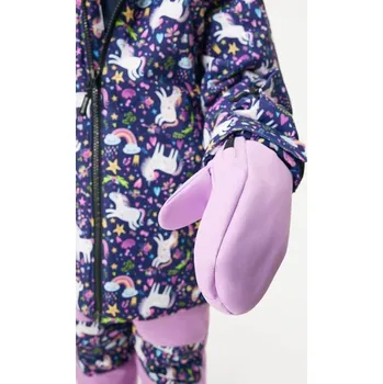 Módní doplněk Unuo Dětské zimní rukavice Polar, Lila - M