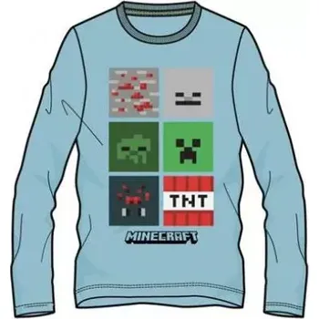 Dětské trčiko Minecraft 0023 modré vel.128,152