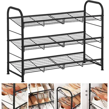 Botník Botník Songmics Home 00931, 68,5 x 49,5 x 27,5 cm, černý