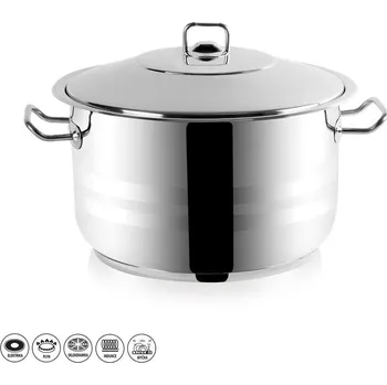 Hrnec HASCEVHER Hrnec Nerez ¤30x20cm 12L ARIAN GASTRO s poklicí
