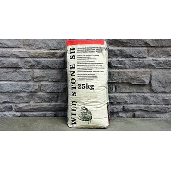 Spárovací hmota WILDSTONE spárovací hmota, 3 barevné varianty, 25 kg - pro spárování cihlových pásků, betonových a kamenných obkladů Tmavě šedá