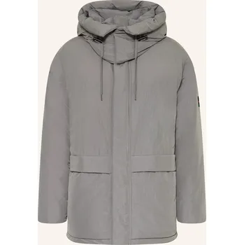 Pánské oblečení Boss Pánská Parka Onier, šedá, 50