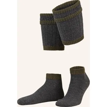 Pánské ponožky Lusana Ponožkové Návleky Loferl Z Merino Vlny, 5230...