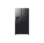 Samsung Chladnička Side-by-Side 640 ℓ RS80F64KEFEO Série RS90F/36P s Wifi Černá