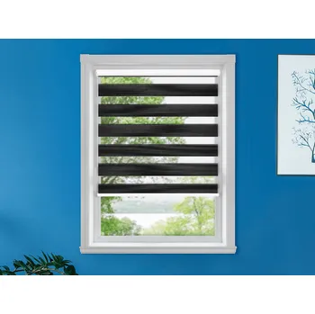 Roleta FEXI Zatemňovací Roleta Den a noc, Shine černá, A 078 v MAXI kazetě, 150x30 cm