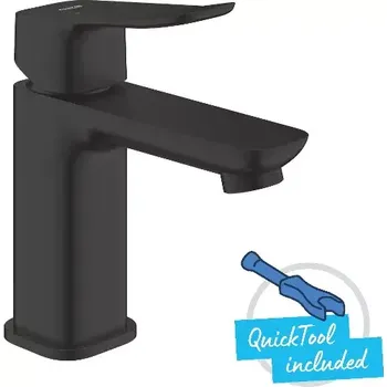 Grohe Dice Umyvadlová baterie s výpustí Push-Open, matná černá, 1018572430