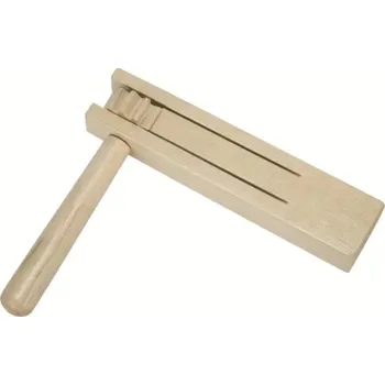 Dřevěná řehtačka se silným pronikavým zvukem