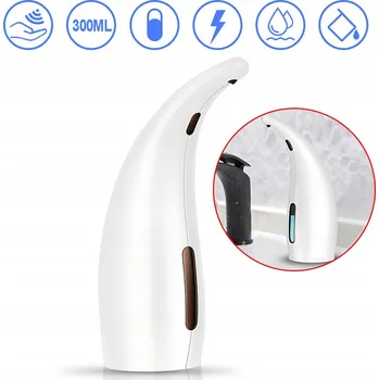 DYSPENSER MYDŁA Z CZUJNIKIEM BEZDOTYKOVÝ AUTOMATICKÝ DÁVKOVAČ 300 ML