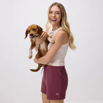 Reserved - Dvoudílné pyžamo s výšivkou - tmavě fialová - 083EY-49X - 083EY-49X-XL