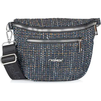 Kabelka Dámská ledvinka RIEKER C2541-144/14 modrá W5 -UNI-
