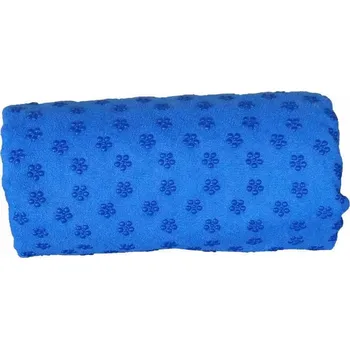 Ručník Protiskluzový ručník na jógu, s taškou jako dárek - modrá