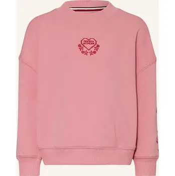 Dámská mikina Tommy Hilfiger Dívčí Mikina, růžová, 98