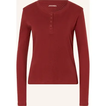 Dámské tričko Jockey Dámské Tričko Na Spaní Everday Flannel, tmavě červená, 38