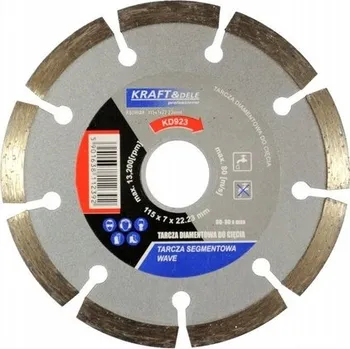 Řezný kotouč Diamantový segmentový kotouč 115x7x22,23mm KD923