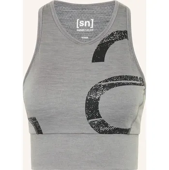 Super.Natural Dámský Cropped Funkční Top Capital Logo S...