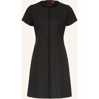 Dámské šaty Hugo Dámské Pouzdrové Šaty Kifara Z Buklé S Třpytivou Přízí,...