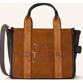 Módní doplněk Marc Jacobs Dámský Shopper The Suede Small Tote Bag, koňaková...