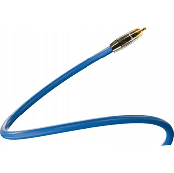 Audio kabel Melodika SBSW40 Kabel pro subwoofer (RCA-RCA) Sky Blue - 4 m