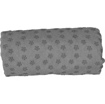 Ručník Protiskluzový ručník na jógu, s taškou jako dárek - šedá