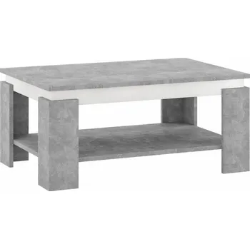 Konferenční stolek Konferenční stolek PIANI Bílá/beton