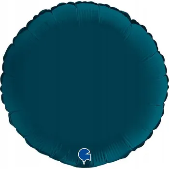 Balónek Fóliový balónek KOLO, námořnická modrá, saténový, 45 cm