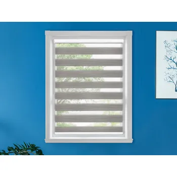 Roleta FEXI Zatemňovací Roleta Den a noc, Shine stříbrná, A 077 v MAXI kazetě, 150x30 cm