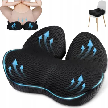 Polštář Ergonomický polštář na kostrč pro kancelářskou židli i do auta