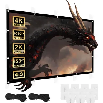 Projekční plátno Projekční plátno 4:3 Maclean MC-168 300 cm x 220 cm