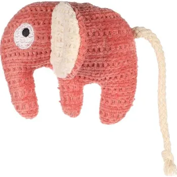 Hračka pro kočku Hračka cat plyš slon Blaro růžový 8cm Flamingo