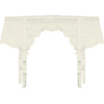 Dámské oblečení Podvazkový pás Freesia ecru - Julimex Barva: ecru, Velikost: L