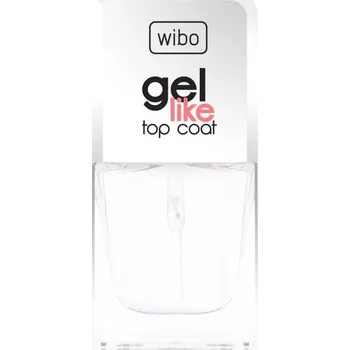 Lak na nehty WIBO_Gel Like Top Coat Fixační lak na nehty 8,5 ml