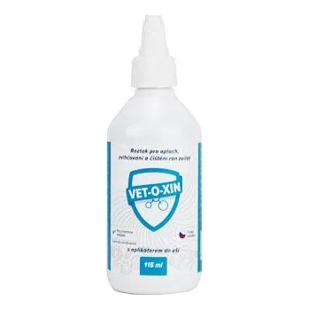 Kosmetika pro psa VetOxin 115ml s aplikátorem do uší
