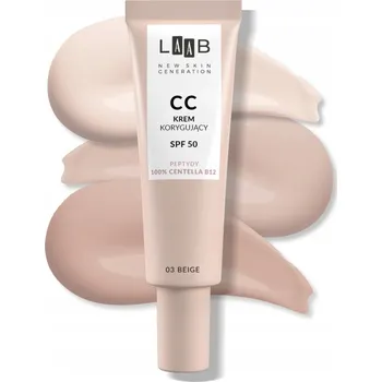 AA LAAB 100% Centella B12 CC krém s SPF50 – korekční, odstín č. 03 beige (béžový)