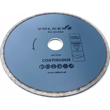 Řezný kotouč Diamantový kotouč plný, 150 x 22,2 mm + redukce 22,2 / 20 mm